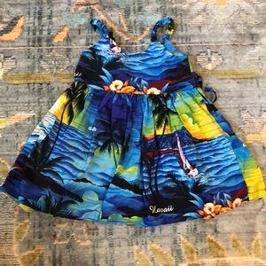 Hawaii dress for infant size 6-12 months